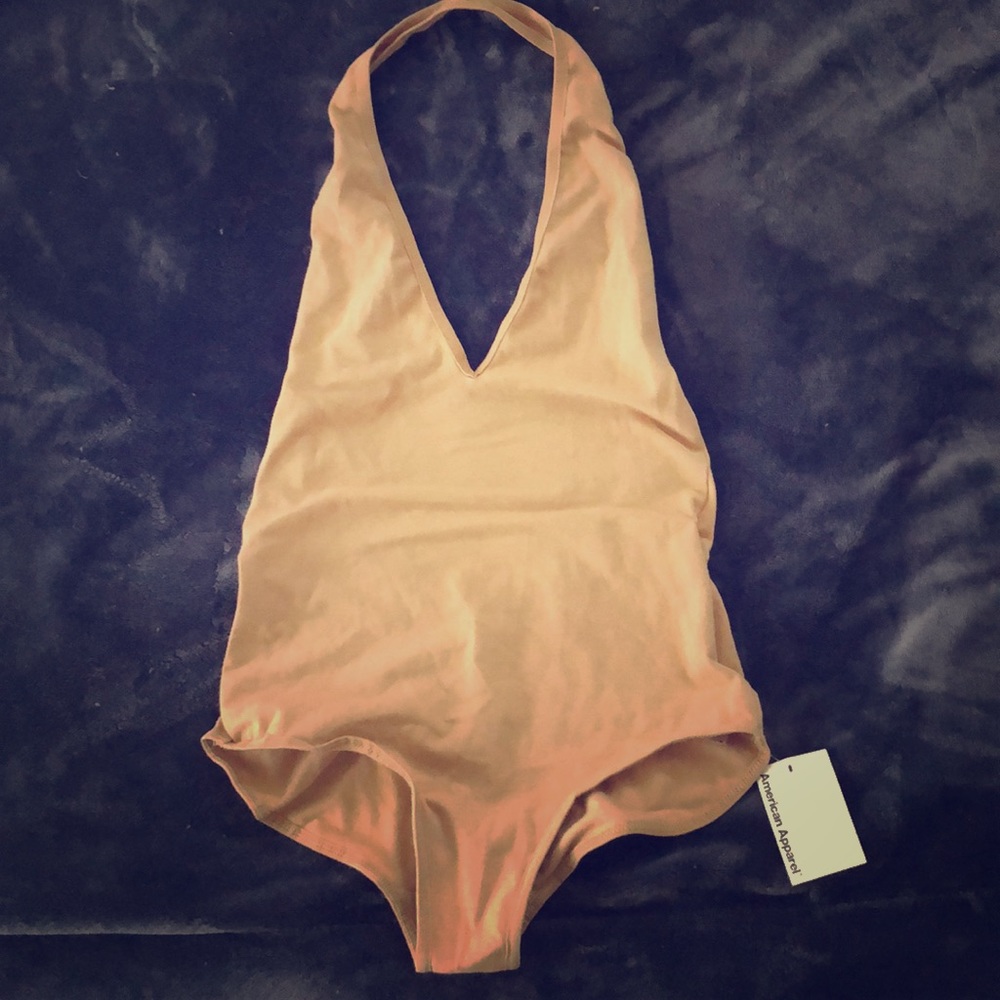 American Apparel Nude Leotard *Brand New*